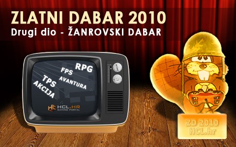 Zlatni Dabar 2010 - Žanrovski Dabar - Najbolje igre po žanrovima