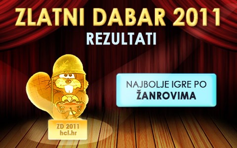 Zlatni Dabar 2011 - najbolje igre godine po žanrovima