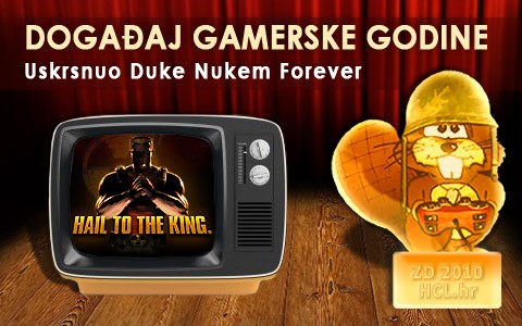 Zlatni Dabar 2010 - Gamerski događaj godine