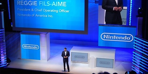 Reggie Fils Aime press