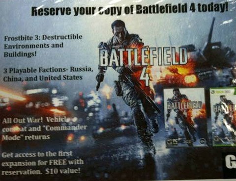 Battlefield 4 poster