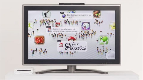Nintendo Wii U Miiverse E3 2012
