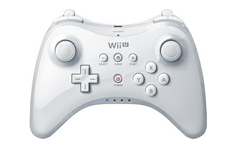 Bijeli Wii U Pro controller