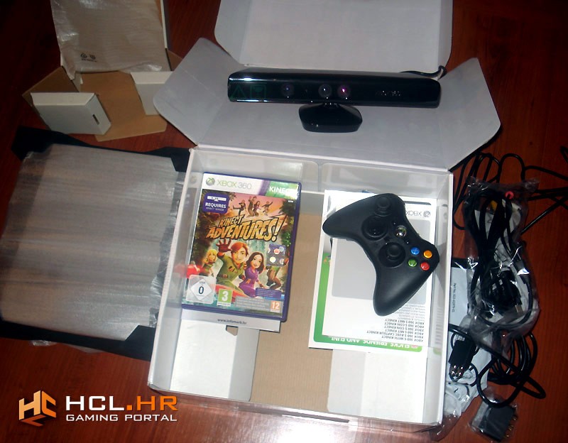 Xbox 360 on sale kinect with adapter