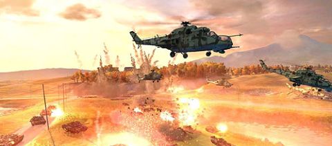 World in Conflict: Soviet Assault helikopter
