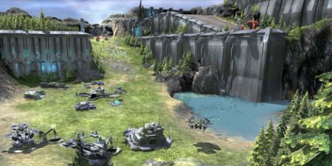 Halo Wars X360 igra - zelenilo