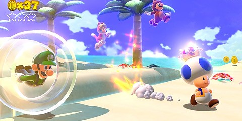 Super Mario 3D World screenshots