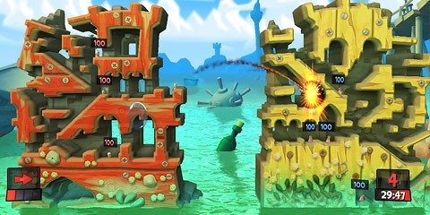 Worms: Revolution screenshots