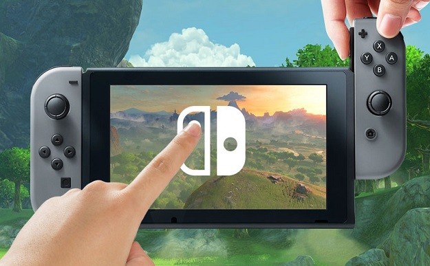 Nintendo Switch touch screen