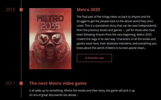 Metro 2035 otkazan