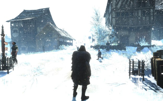 The Witcher 3 snijeg