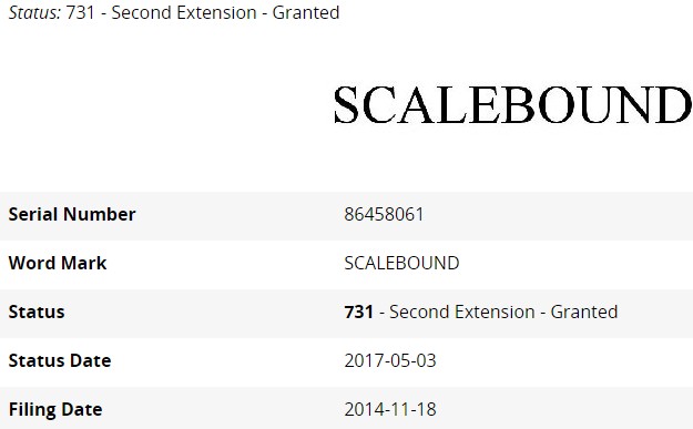 Scalebound Trademark